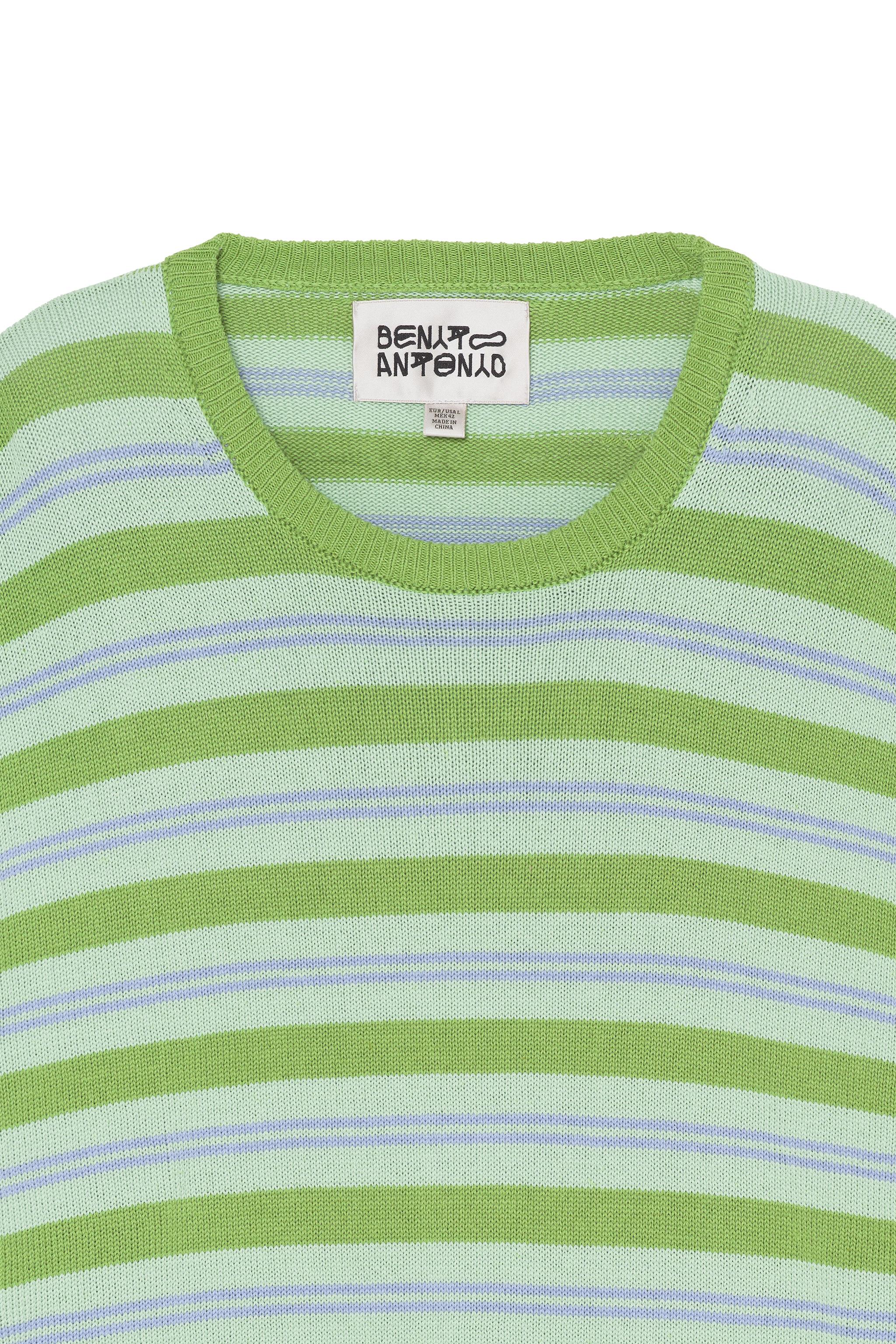 COTTON - LINEN STRIPED JUMPER